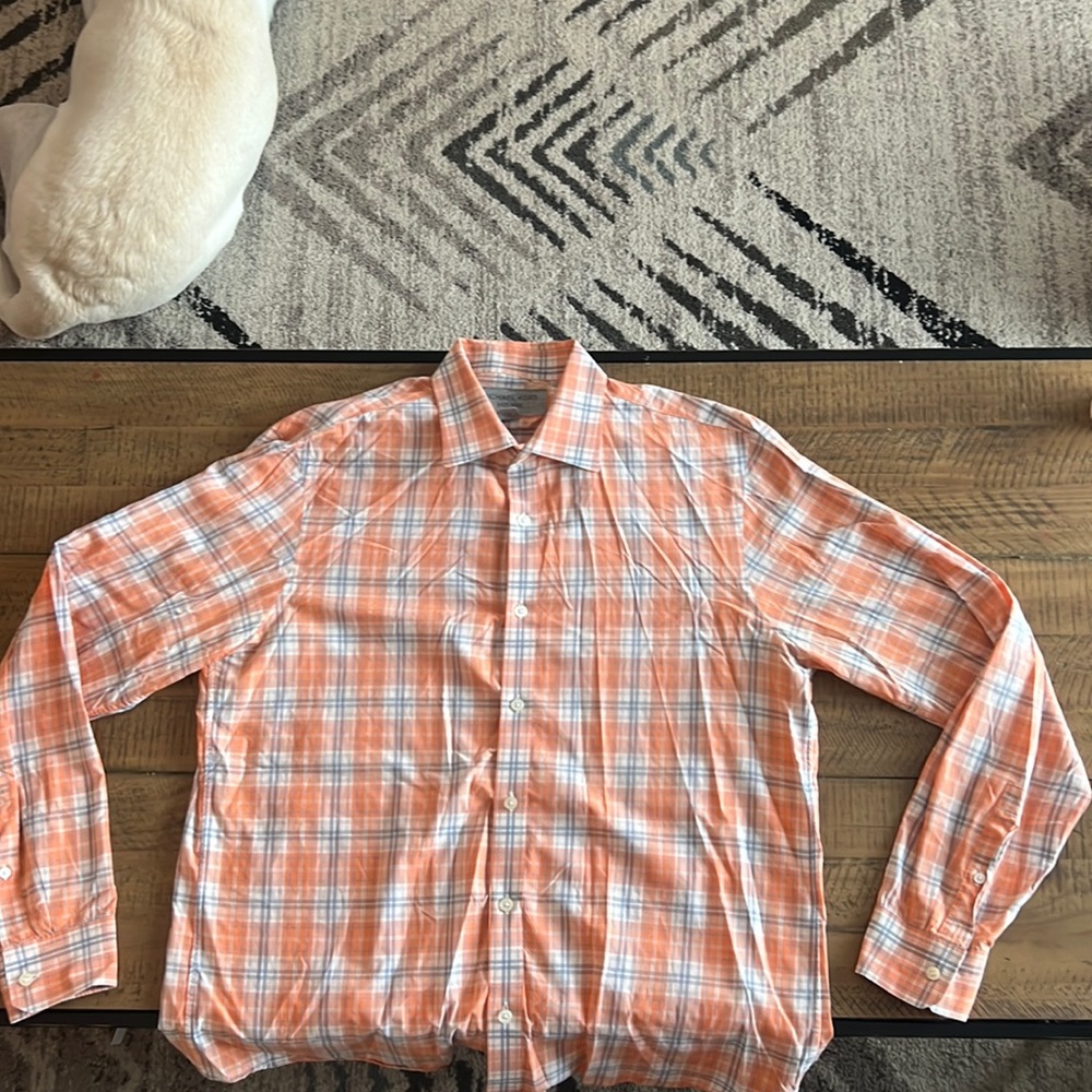 Michael Kors Casual Dress Shirt - Size Large
